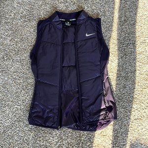 purple nike running vest